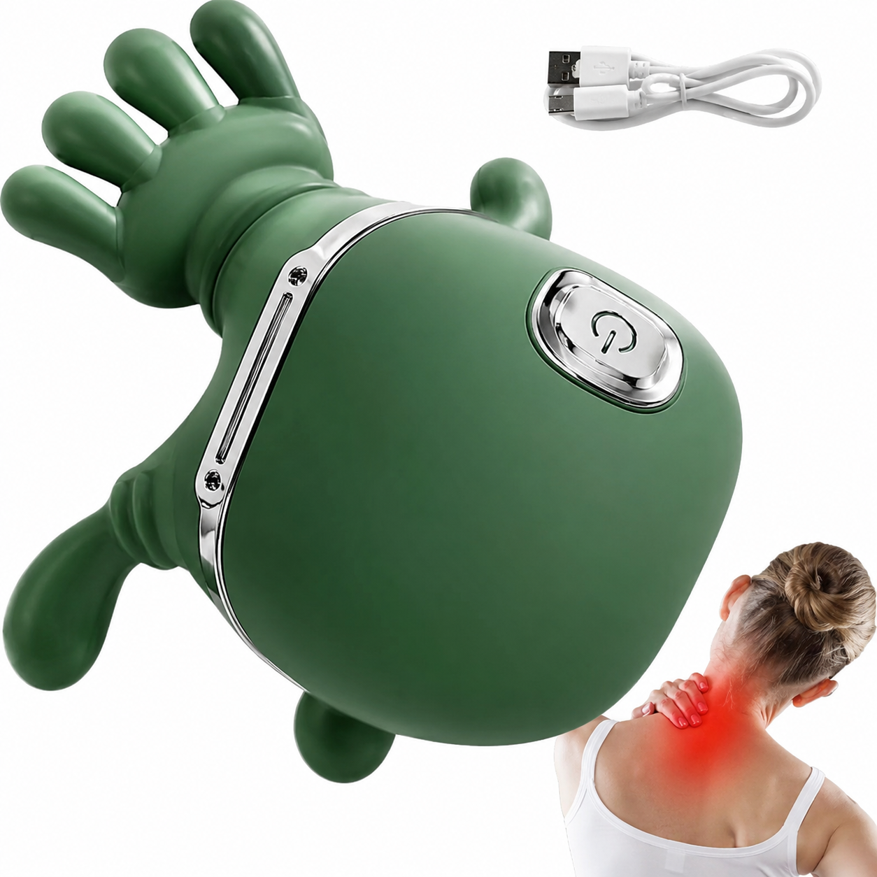 Masajeador Corporal Multifuncional para Alivio Muscular y Relajación