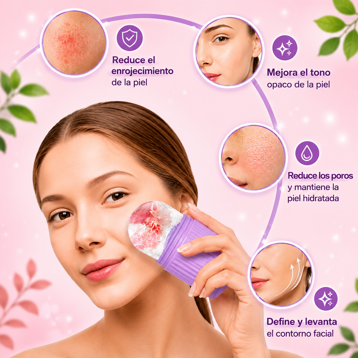 Masajeador de Hielo para Rostro – Belleza y Bienestar Diario